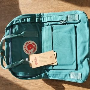 Fjall Raven Kanken backpack frost green